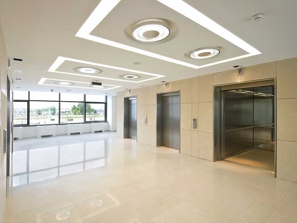 Pickard Electricals lift lobby